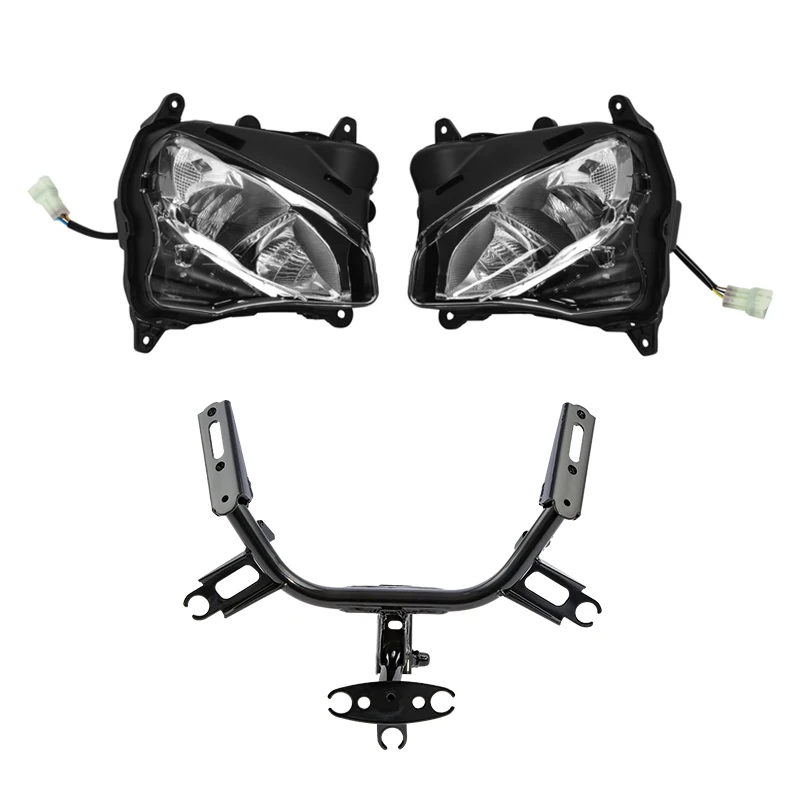 Motorcycle Front Headlight Lamp Stay Brackets For Yamaha YZF R3 2019-2024