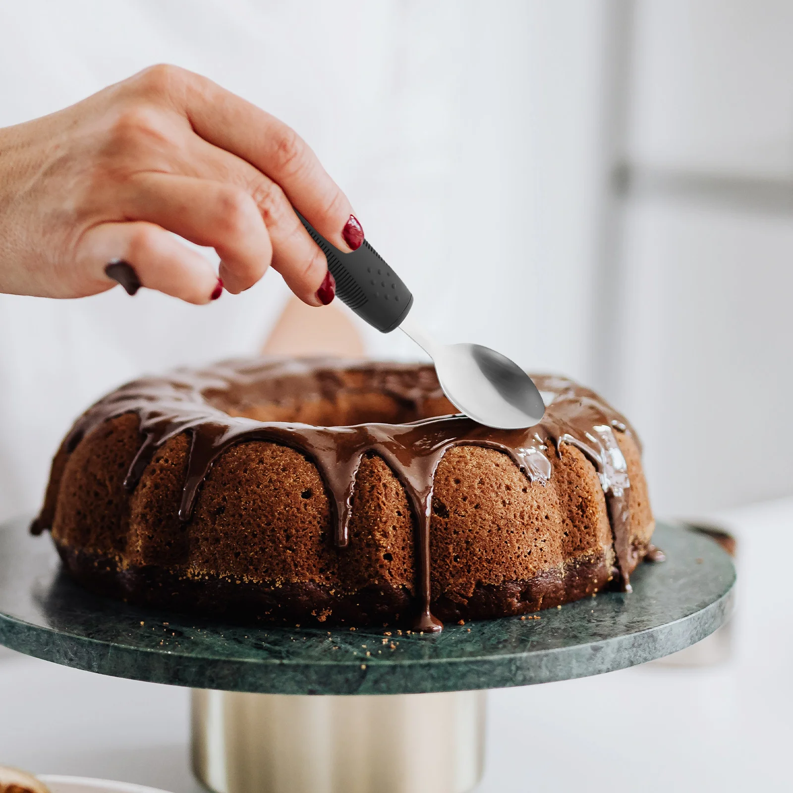 

1Set Anti-Slip Elderly Tableware Adaptive Utensils Portable Tremble Proof Cutlery for Disabled People Aids for Living