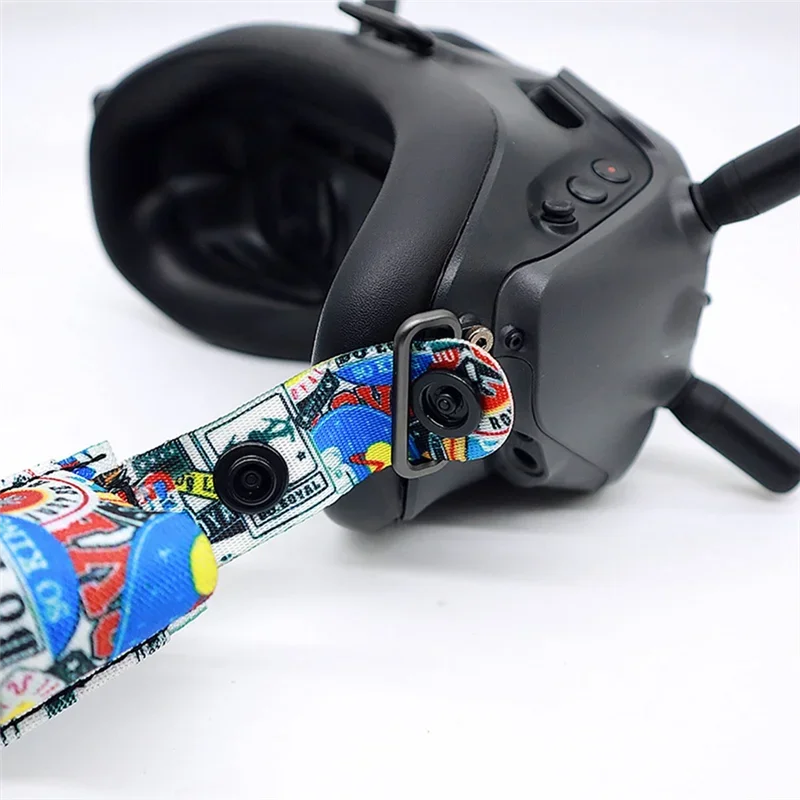 Suitable For FPV Video Glasses Graffiti Color Headband Fixed Strap