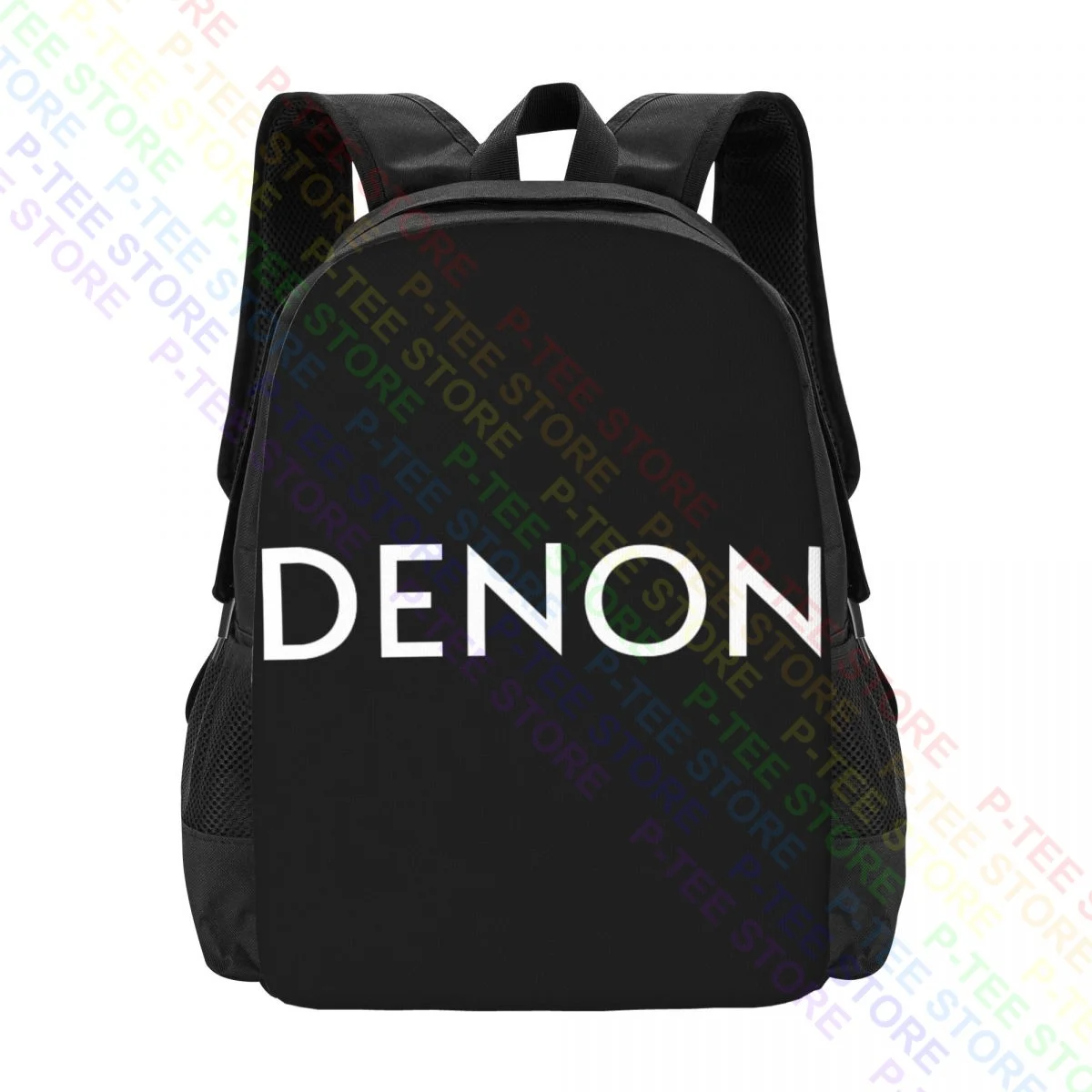 Denon Amplifier Receiver LogoBackpack Large Capacity Shoe Bag Beach Bag