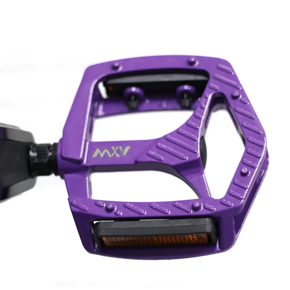 

Велосипедные педали на платформе, велосипедные плоские педали из алюминиевого сплава, нескользящие широкие педали на платформе с отражателями для шоссейного горного велосипеда