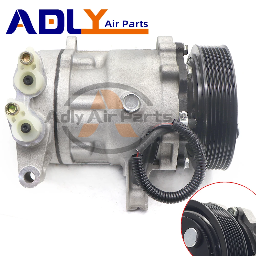 SD7H15 AC Compressor For Jeep Liberty V6 3.7 2002‑2005 55037466 55037466AE 55037466AE 55037466AC 55037466AC 67576 68576