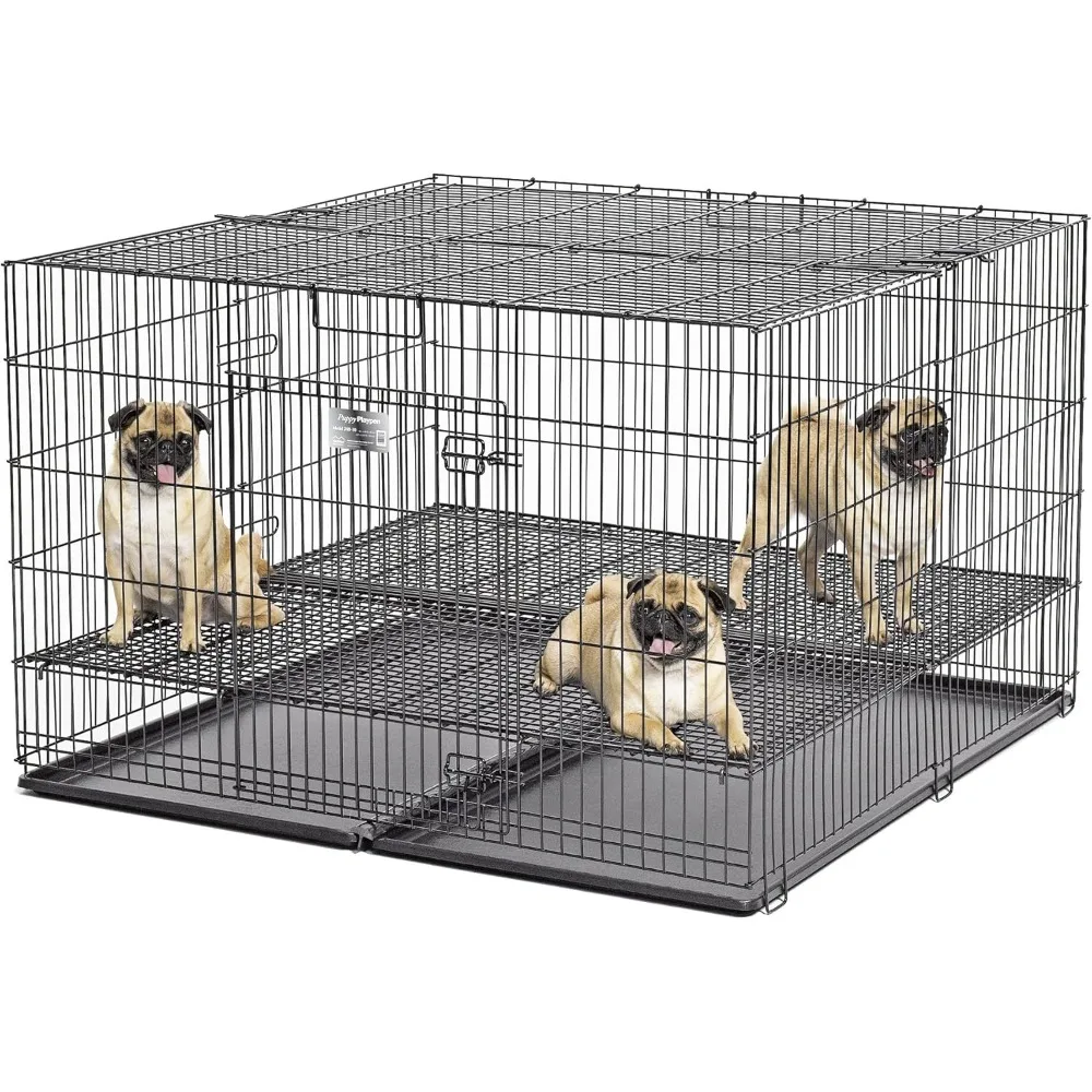 

Puppy Playpen Crate - 248-05 Grid & Pan Included