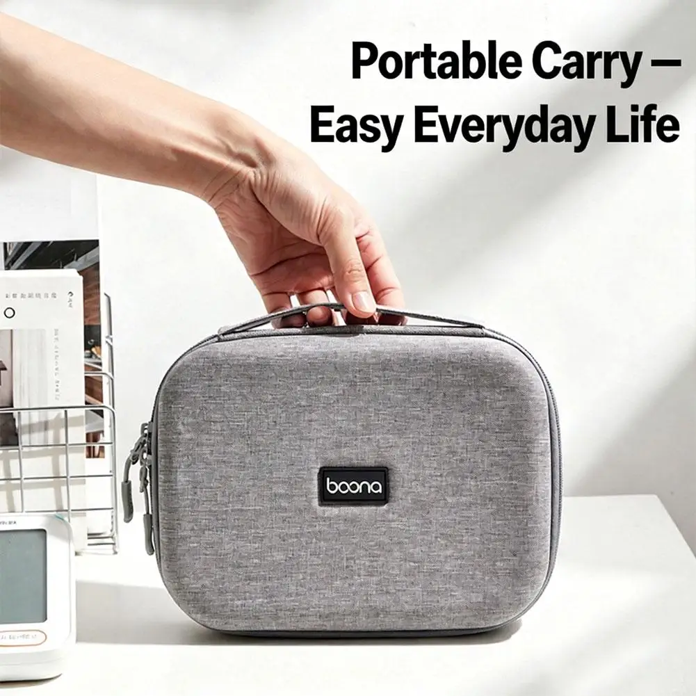 Hot Sale Waterproof Hard Shell Digital Gadgets Storage Bag Travel Organizer for Electronics Accessories HDD Earphone Storage Box
