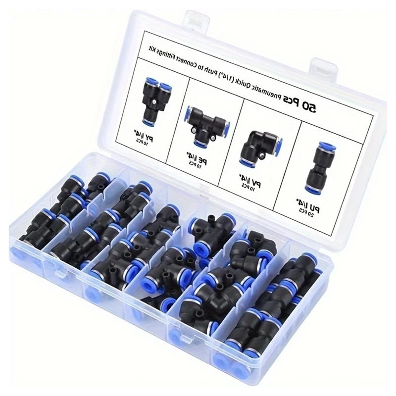 ABHU Quick Release Pneumatic Fittings 1/4
