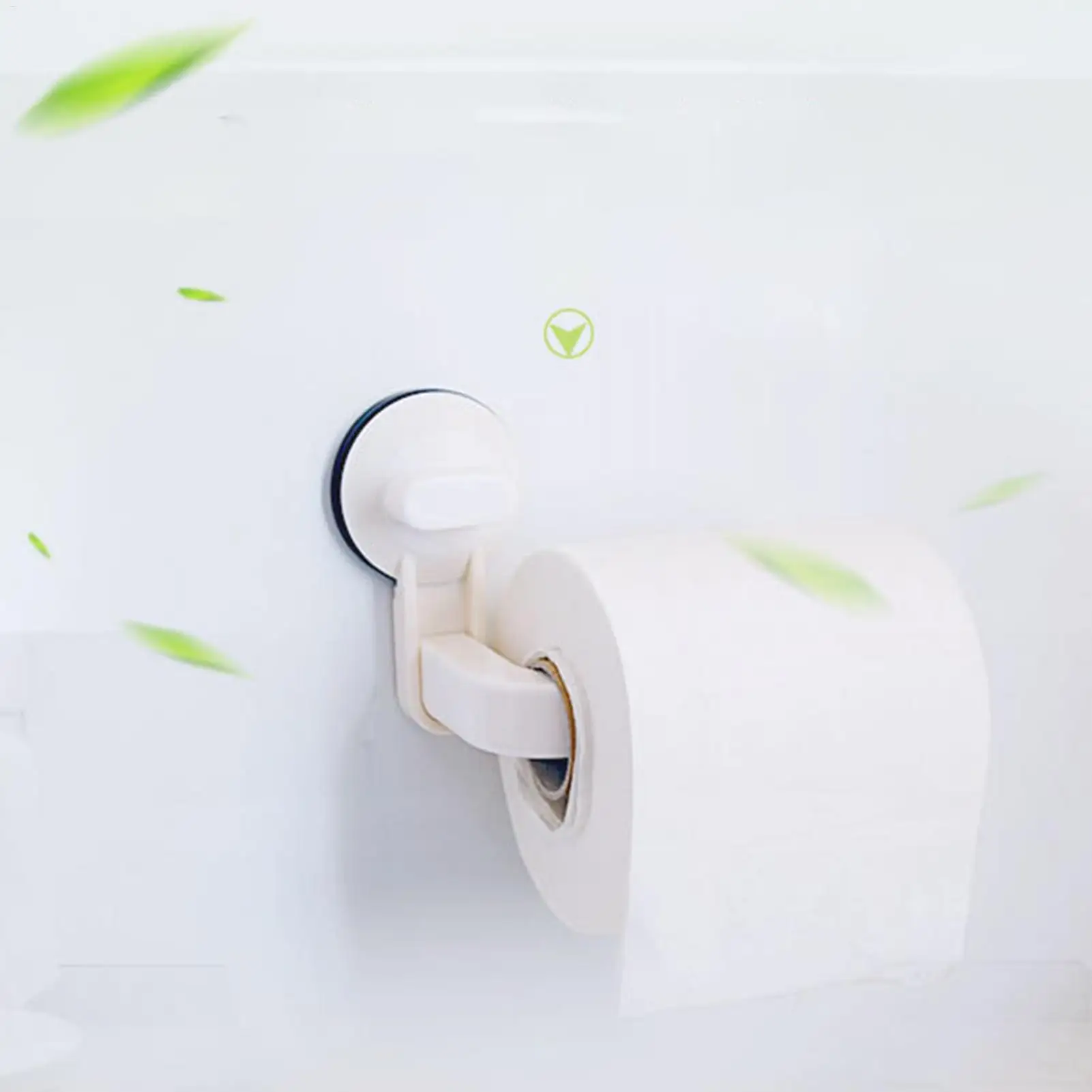 Selbstklebender Toilettenpapierhalter Ohne Bohren Starke Saugkraft Mehrzweck-Badezimmer-Taschentuchrollenspender für Tür Wand Wohnmobil Auto Schlafzimmer