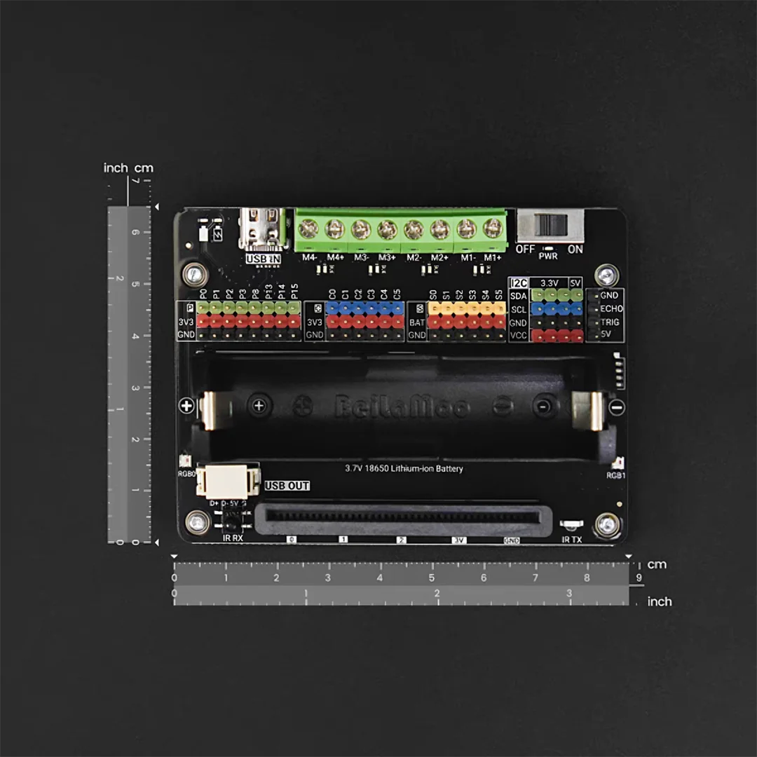 Multi functional expansion board compatible with K10 M10 (including Type-C to HY2.0-4P power cable)