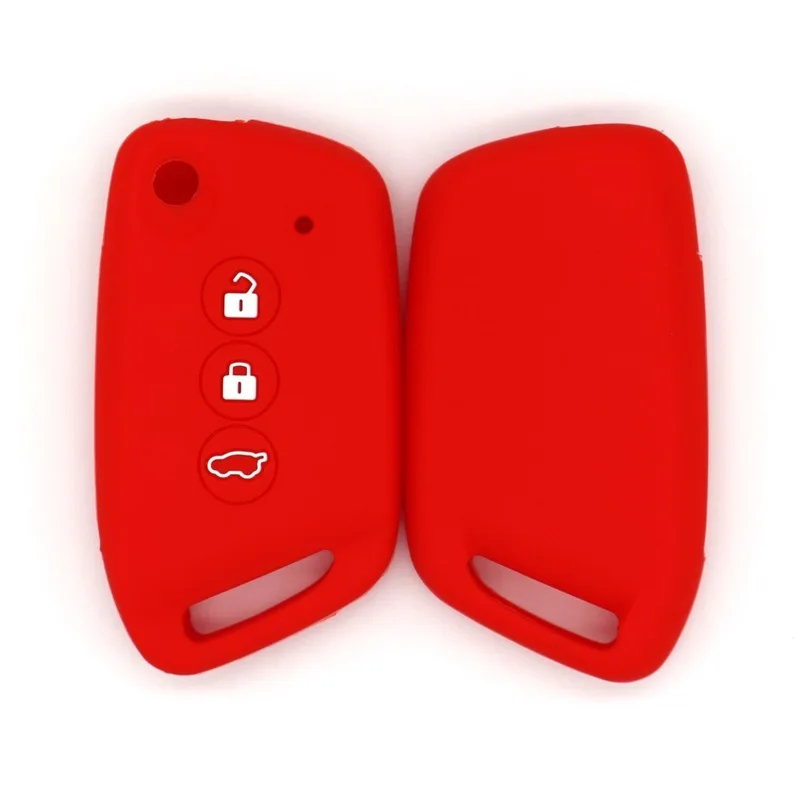 

Specially used for Baojun rs3 key case e300 rm5 rc5 kiwiev valli silicone remote control protective cover