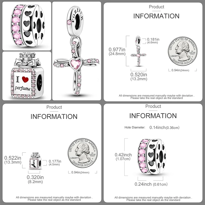 3-teiliges Charm-Perlen-Set, bunte Emaille-Tier-, Blumen- und Herz-Anhängerperlen für DIY-Armband, Halskette, Schmuckherstellung, Geschenk für Frauen und Mädchen – Detail 33