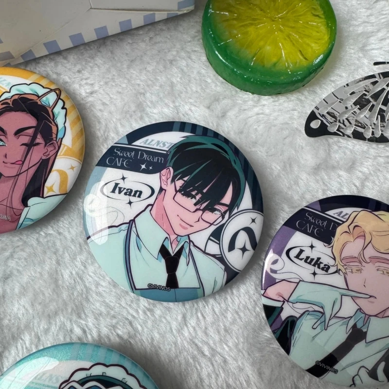 

New 2025 Hot Selling Spot Alien Stage Paji Badge Ivan Til Mizi Sua Luka High Quality Millet Decorative Pendant Birthday Gifts