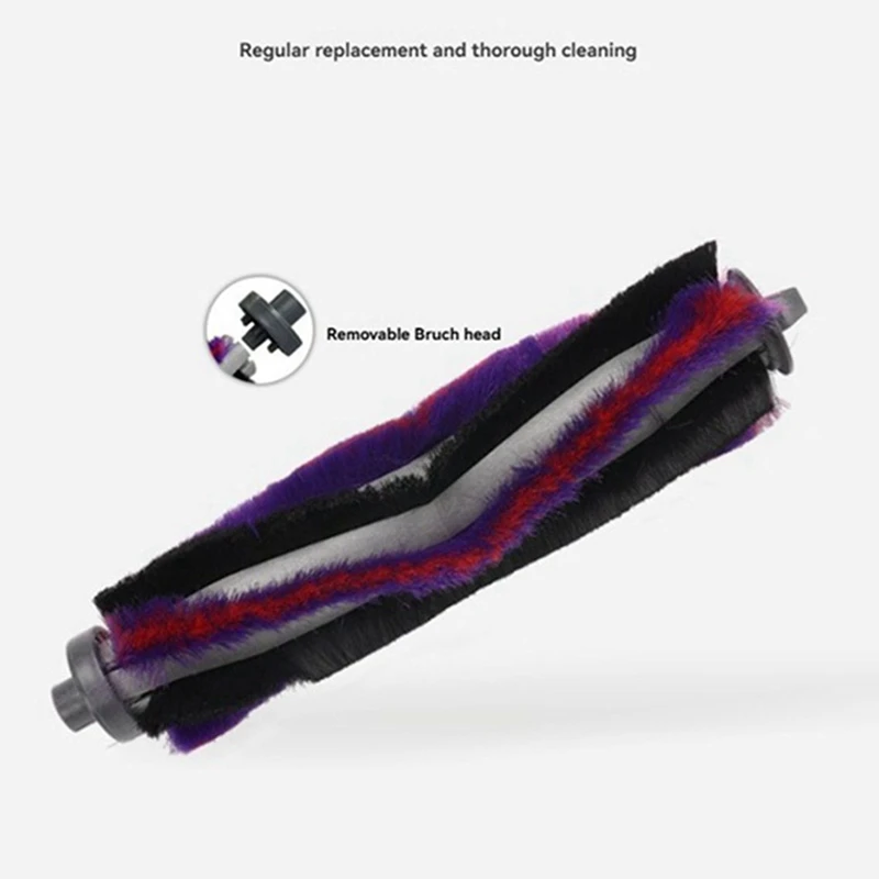 Applicable for M7 M7pro Sweeper Accessories Main Brush and Side Brush Filter and Mop Replacement Parts Brush-A009 view 2