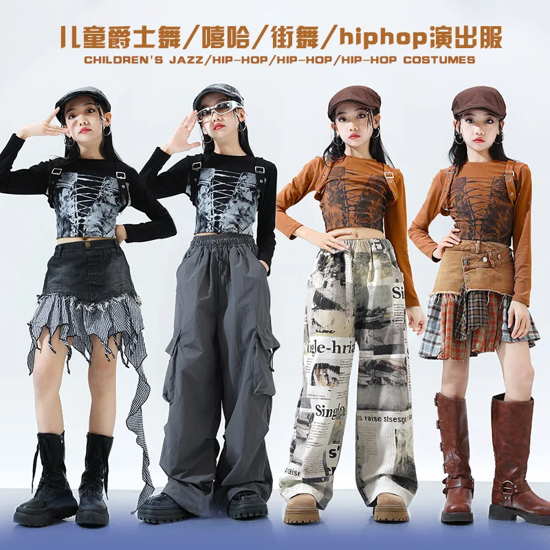 Kinder Sommer getragene zerrissene Jeans Mädchen American Street Beggars Hosen Ruffian Hosen