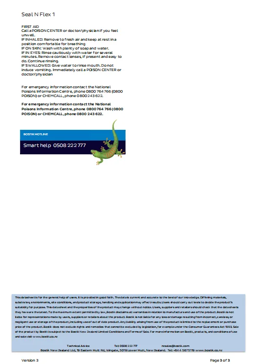 Bostik Seal N' Flex 1 مانع التسرب 600 مل يشكل ختمًا قويًا ومرنًا #6