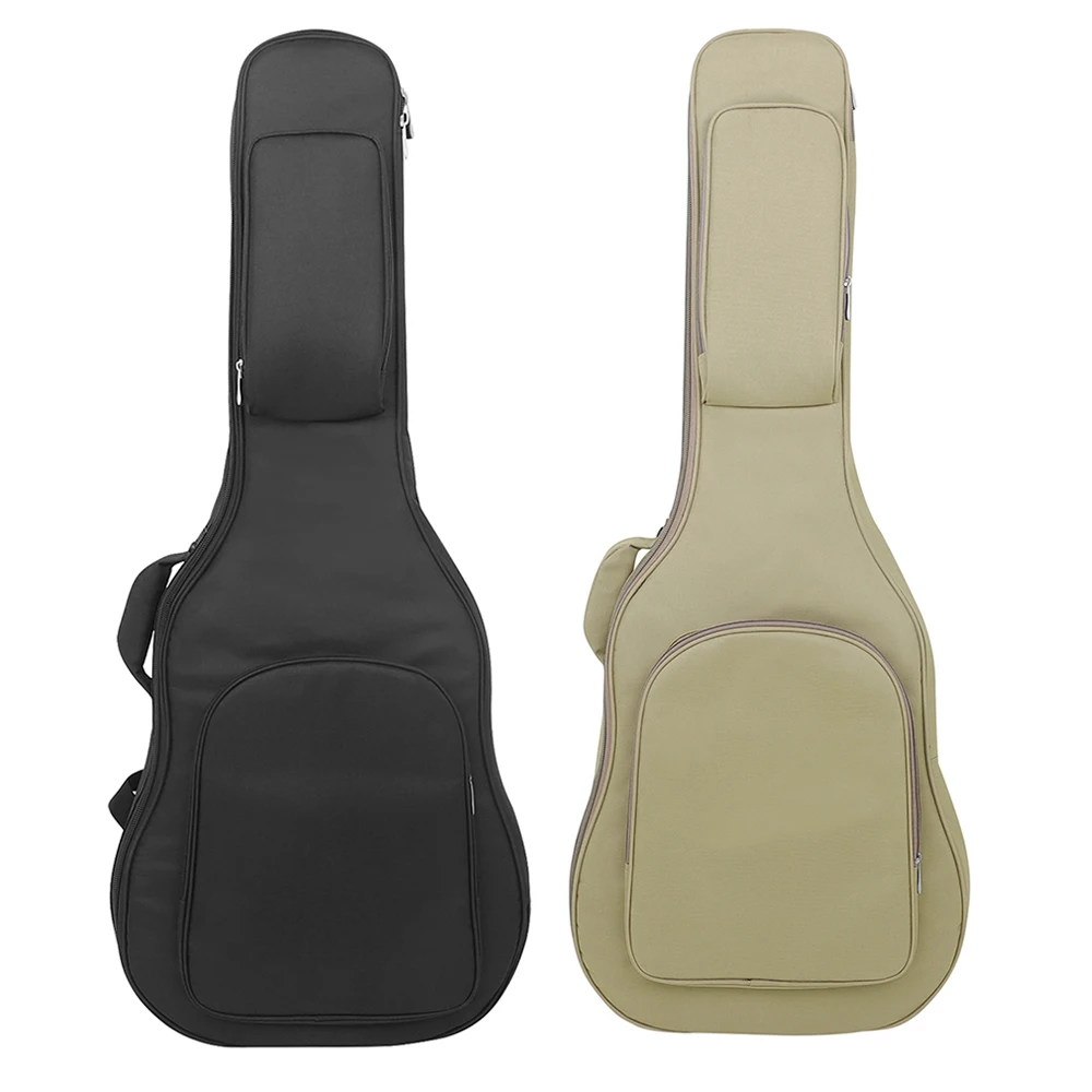 

Portable Guitar Bags Oxford Guitar Backpacks 40 41 Inch Thicken Pad Case Waterproof Wearable Bag Guitar Parts & Accessories