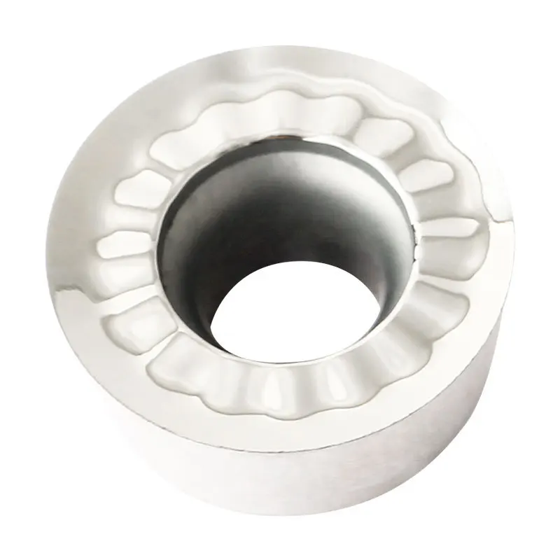 10 Pcs R4-RPGT08T2/R5-RPGT1003/R5-RPGT10T3MO/R6-RPGT1204MO-KA H01 CNC Blades for Aluminum