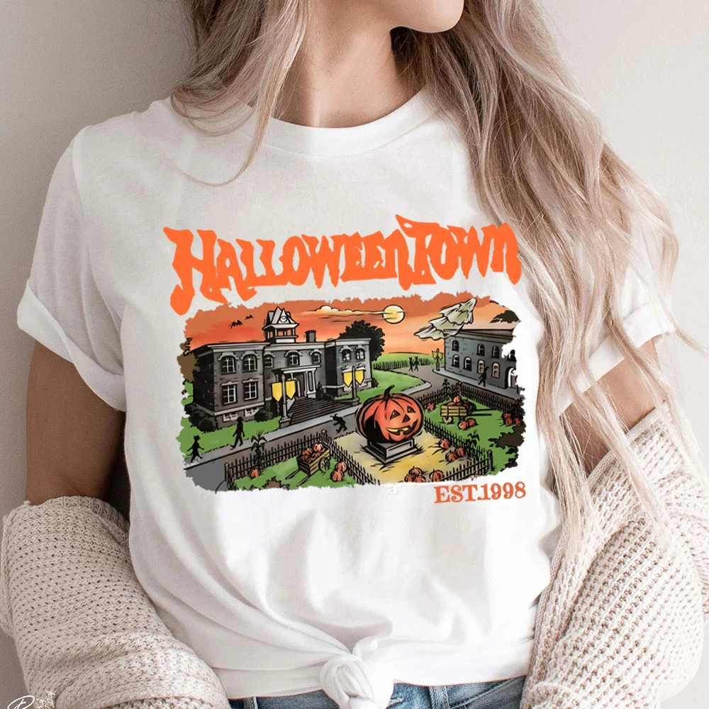 Halloweentown Est 1998 Comfort Colors T-shirt Retro Halloweentown Women's Clothing Halloweentown University Women's Clothing Tee