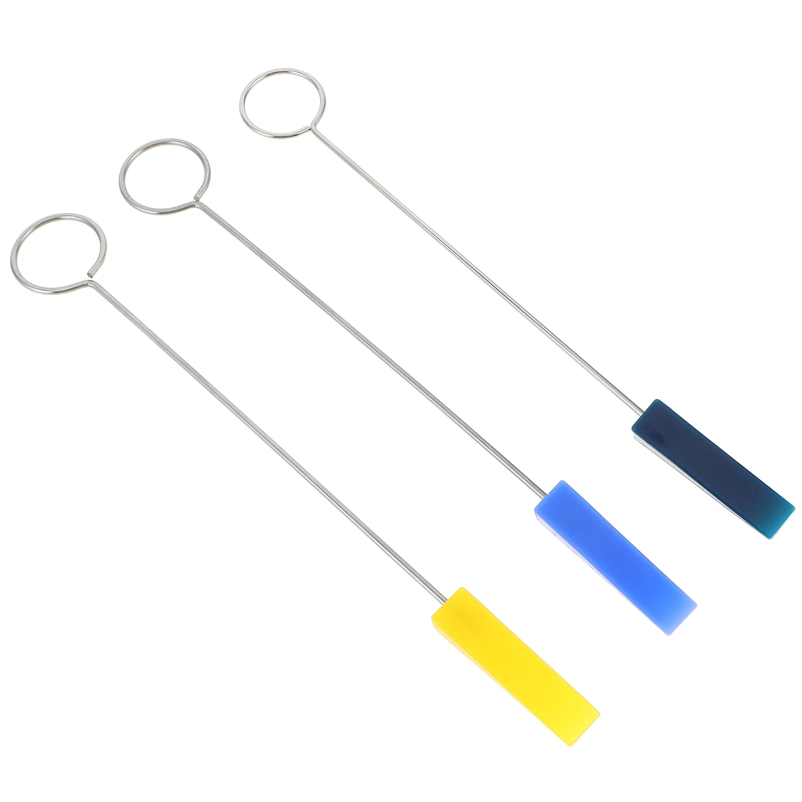 

3 Pcs Piano Tone Stopper Professional Tuner Kit Spanner Flute Damper Metal Tuning Fork Parts