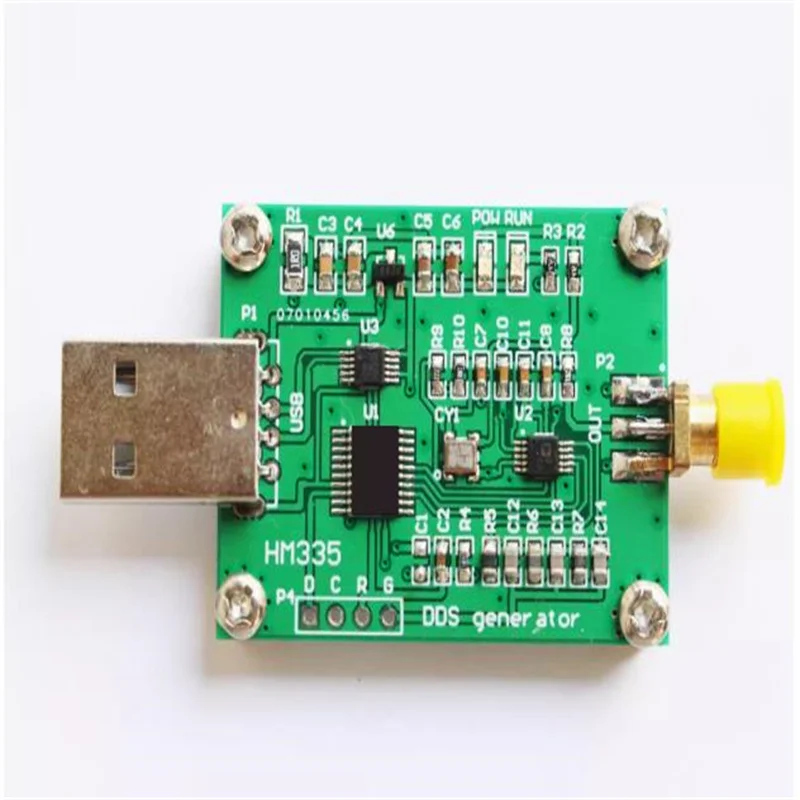 USB version DDS function signal generator 1Hz~10MHz sine wave triangular wave rectangular band sweep frequency