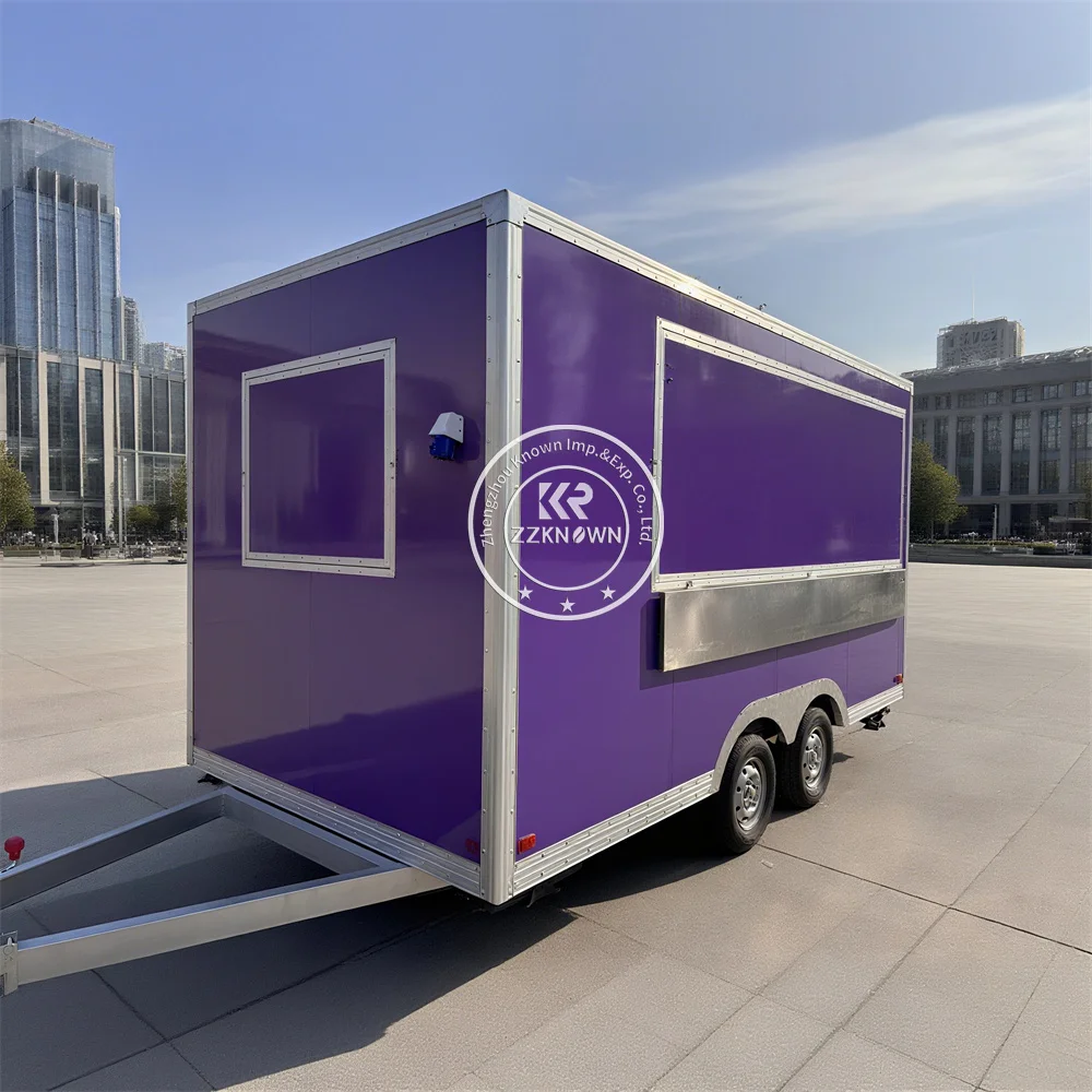 

Mobile Catering Trailer Fully Equipped Street Fast Food Trailer Pizza Coffee Taco Ice Cream Fast Food Truck For Sale In Germany