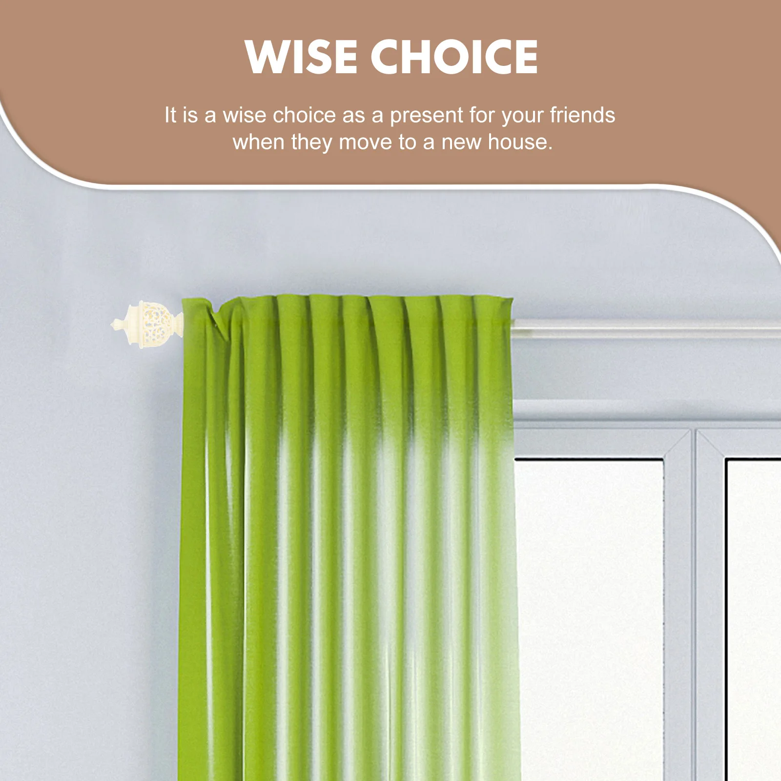 

20Pcs Sophisticated Curtain Rod Head Decorative Roman Rod Ends Perfect For Home And Office