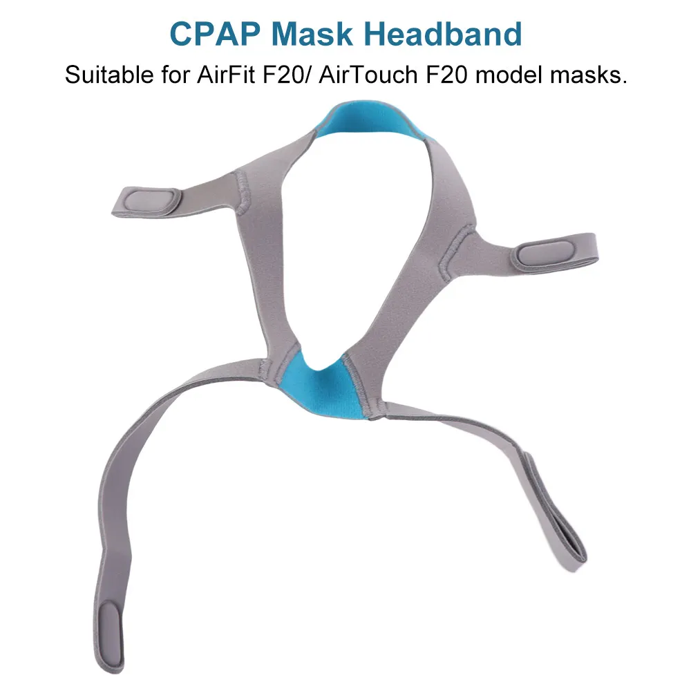 

Adjustable Replacemen CPAP Headband Double Layer Composite sponge N20 Headband Elastic Breathing Machine Replacement Accessory