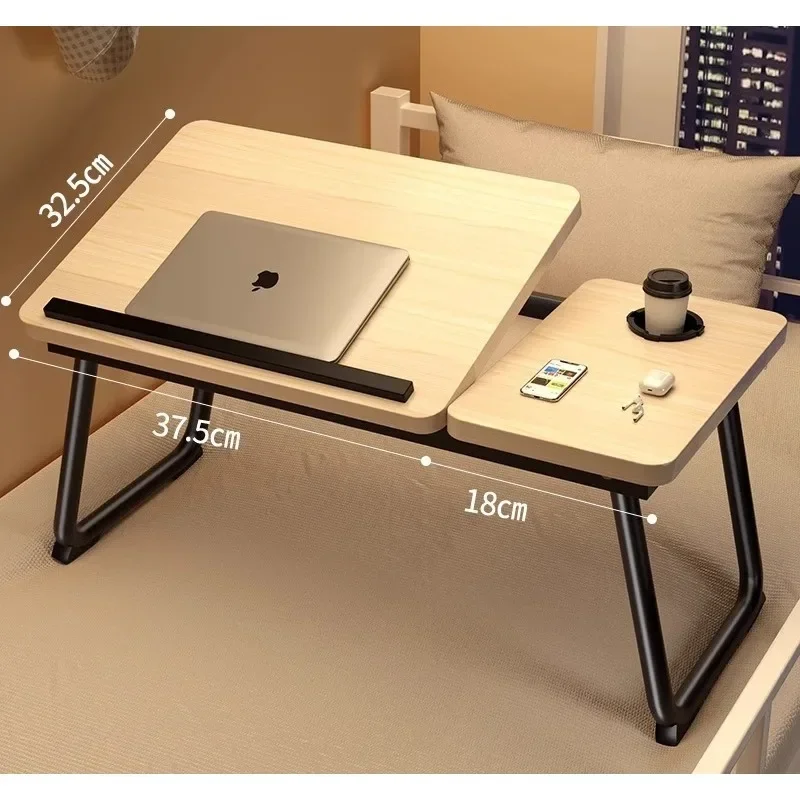 Multifunctional Foldable Bed Small Table Board Cartoon Dormitory Computer Desk Simple Household Lazy Desk Learning Table