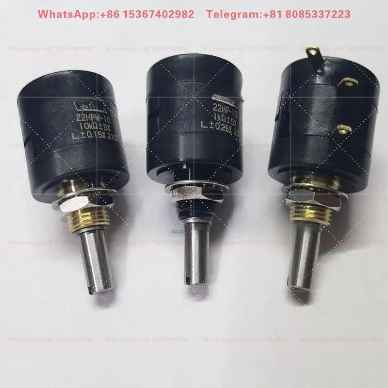 Precision Multi-turn Potentiometer 10-turn 22HPM-10 1k 2k 5k 10k