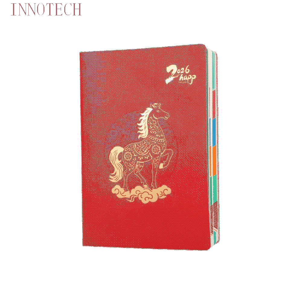 

Goals Organizer 320 Sheets A5 Journal Textured PU Pen Loop Hardcover Notebook Elastic Bond Monthly Index Daily Journal Workplace
