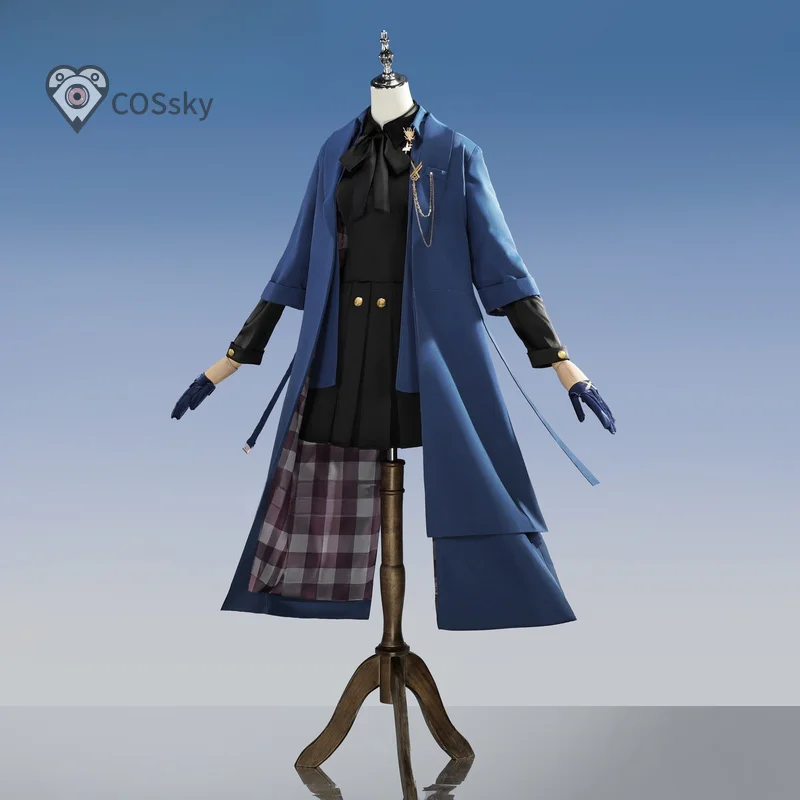 

Arknights Chen JR Cosplay Costume Game Chen Windbreakers coat accessories pants props Halloween Christmas handsome man uniform