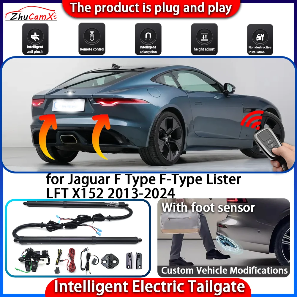 

Smart Powered Tailgate System for Jaguar F Type F-Type Lister LFT X152 2013-2024 Automatic Intelligent Trunk Lift Control Kit