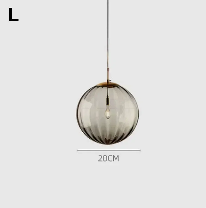 Moderne hanglamp met Scandinavisch gekleurd glas, kroonluchter voor woonkamer, eetkamer, slaapkamer, kamerdecoratie, huisdecoratie