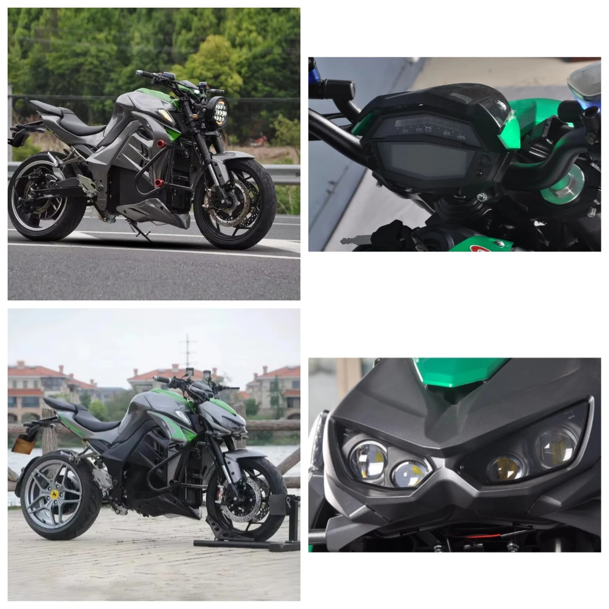 

Krono Wild High Quality Electric Racing Motorcycle Lithium Battery Fast EV Scooter