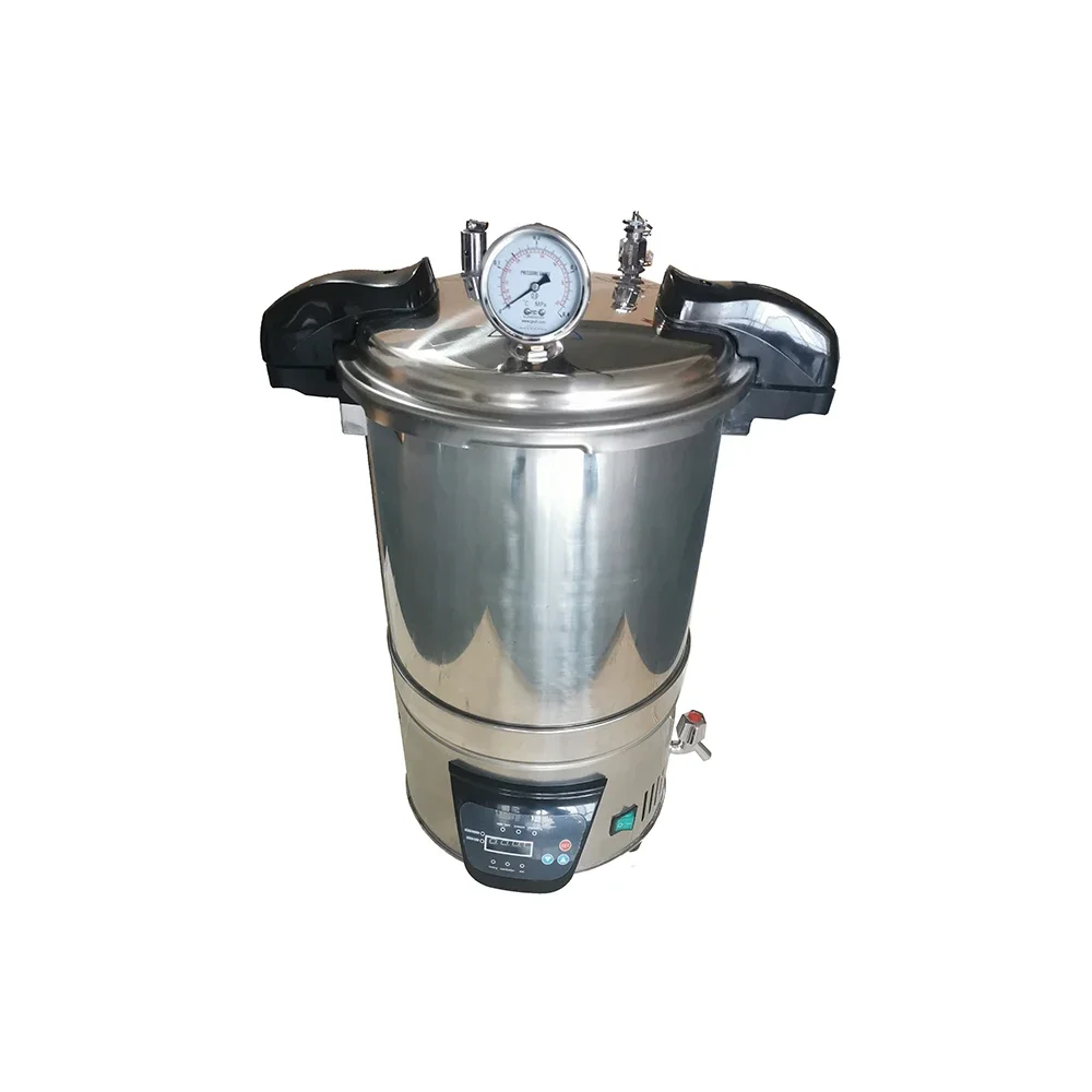 

Nade Sterilization Equipments Stainless Steel portable autoclave Pressure Steam Sterilizer price DSX-280B 18L