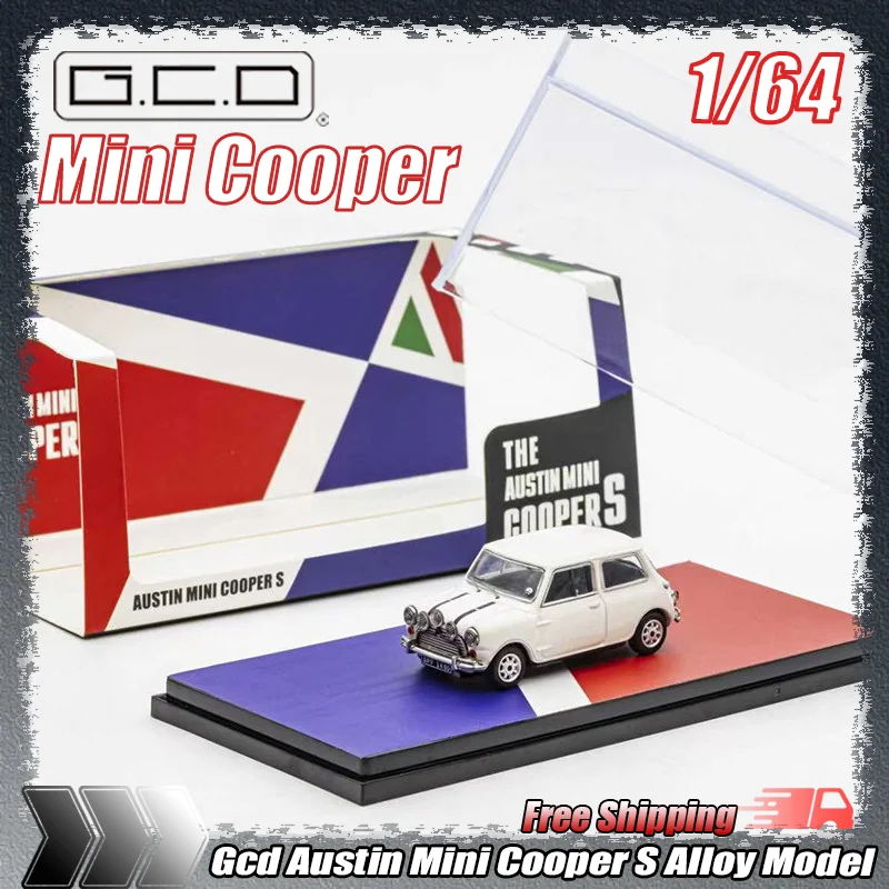 

Новая коллекционная модель автомобиля Austin Mini Cooper S из литого сплава, масштаб 1:64, красный однотонный кузов, для энтузиастов коллекционирования и настольного демонстрации