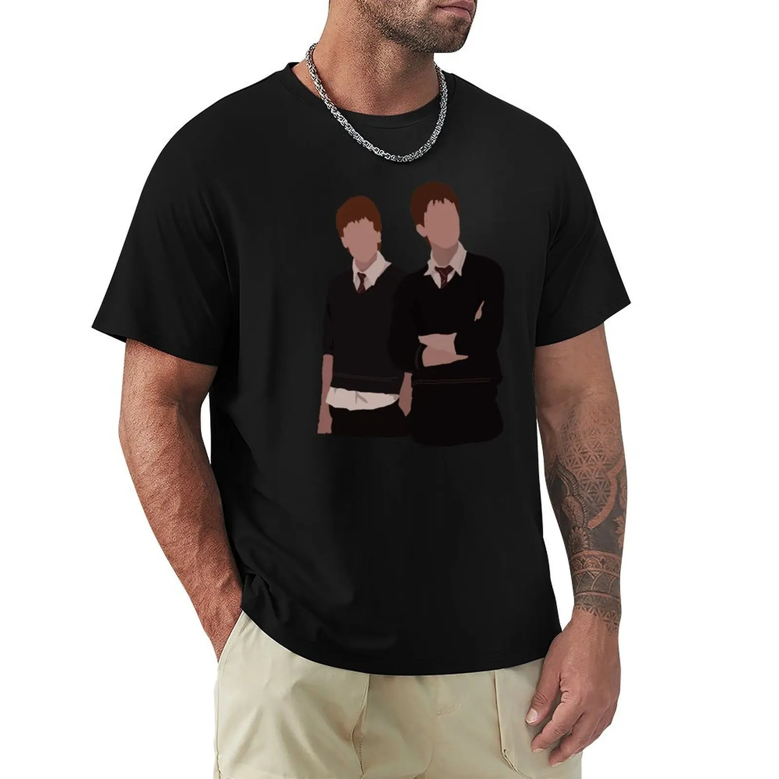 Weasley Twins T-Shirt Relaxed Casual Short Sleeve Tee