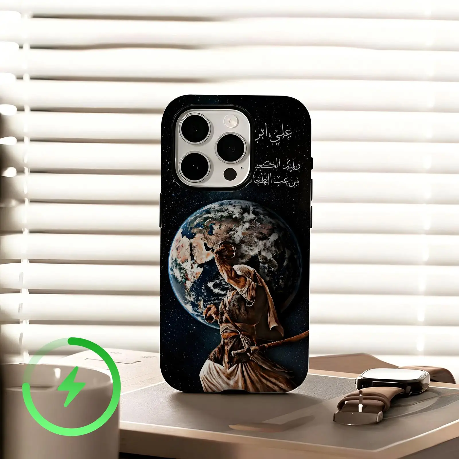 Imam Hussain Shia Ali  Phone Case For iPhone17 16 16e 15 14 13 12Plus Pro Max Glossy Magnetic Film Case