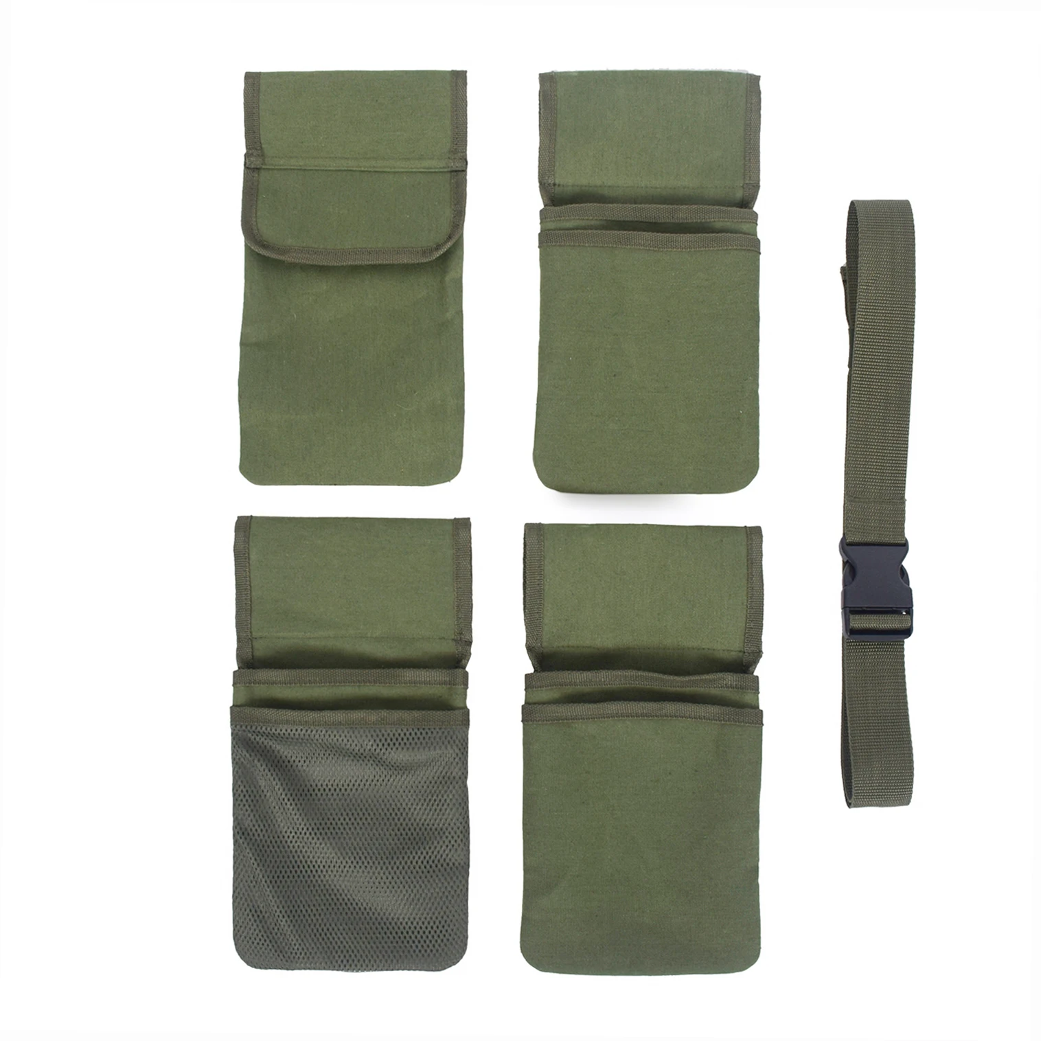 

Garden Tool Belt Canvas Waist Apron with Pockets for Tools - Heavy Duty, Waterproof, Large Capacity - Gardening Kit Holder