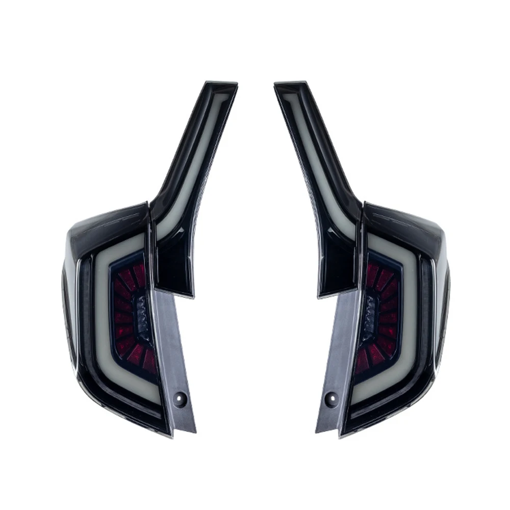 

Комплект задних фонарей для Honda Fit GK5 2014-2020: светодиодные задние фонари, обновленные динамические стоп-сигналы с функцией бегущей строки, инструмент для установки