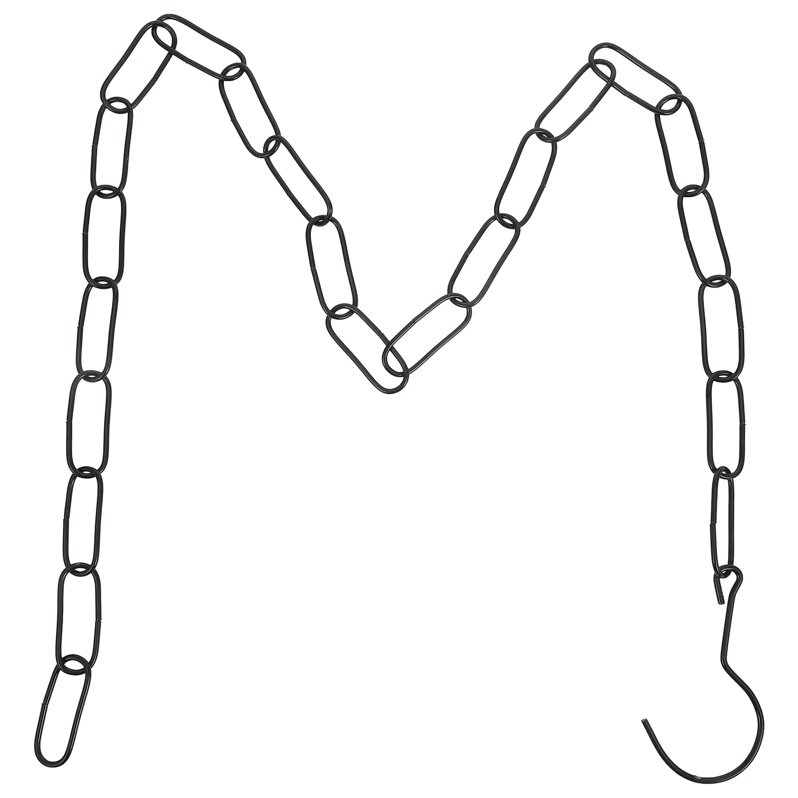

Clothing Display Chain Iron Hanging Planters Black Chains for Costume Shop Retail Store Tools Practical Durability Versatile Use