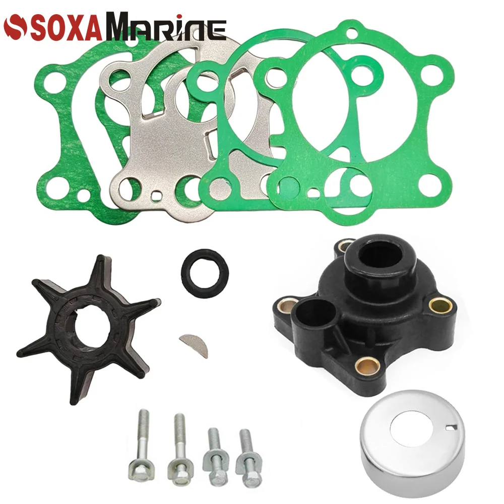 18-3425 Yamaha 2-Stroke 55HP C55 Outboard Water Pump Rebuild Kit 663-W0078-00