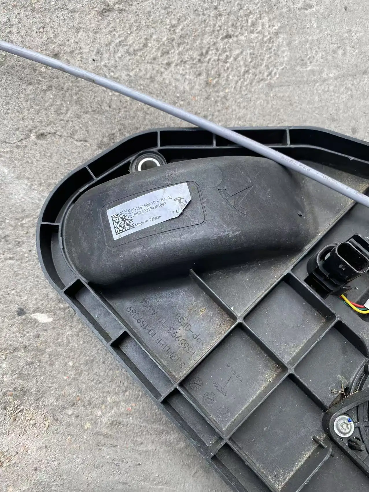 مقبس قاعدة شحن الإصدار الأمريكي لما بعد البيع لطراز Tesla S /X 2021-2023 1567500 -10-أ #5