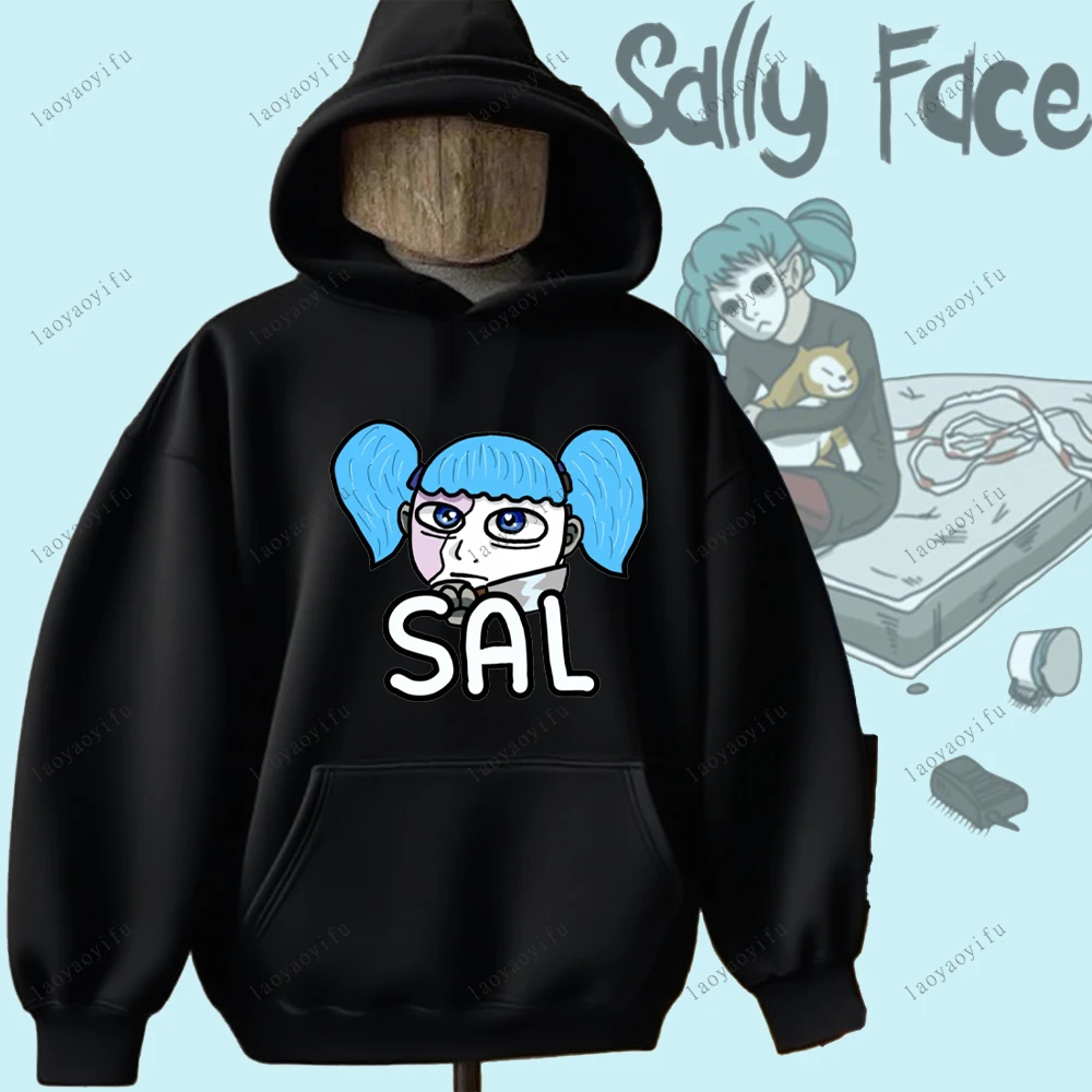 

Толстовка с капюшоном Sally Face Horror and Mystery Game Толстовка Sally Face Хипстерская мужская толстовка с длинными рукавами Новинка Трендовая одежда