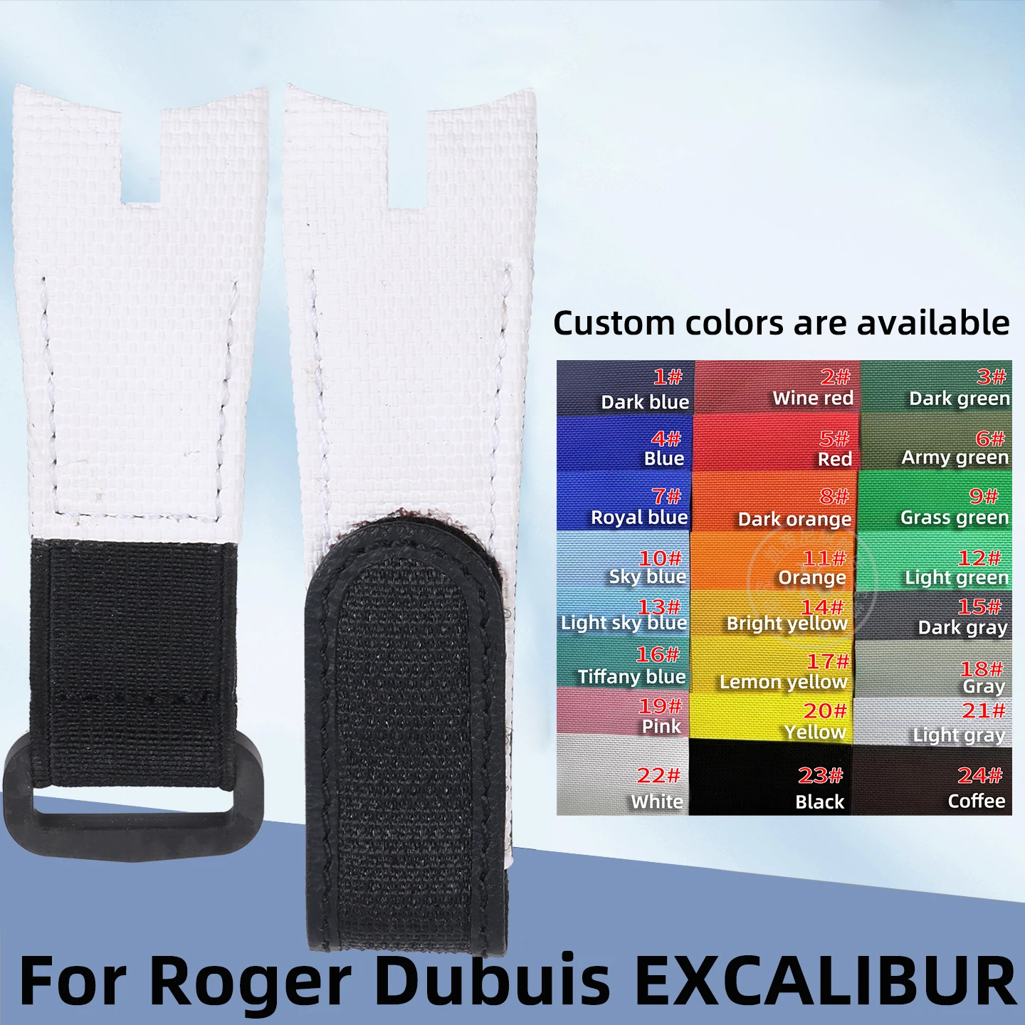 Fluororubber Watchb…