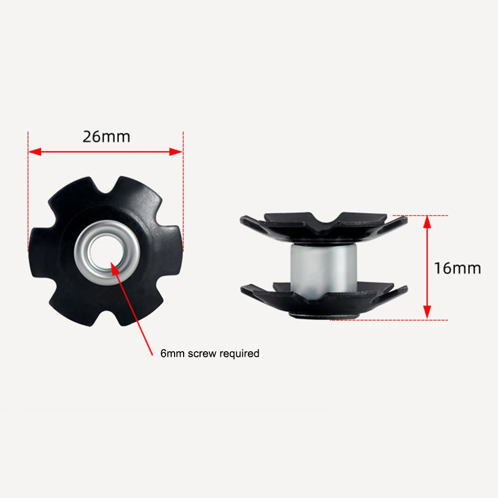 3 قطعة/المجموعة الدراجة الجبلية Fangled الجوز 28.6 مللي متر الجبهة شوكة دراجة توجيه أنبوب سماعة ستار المكسرات دراجة جبلية اكسسوارات