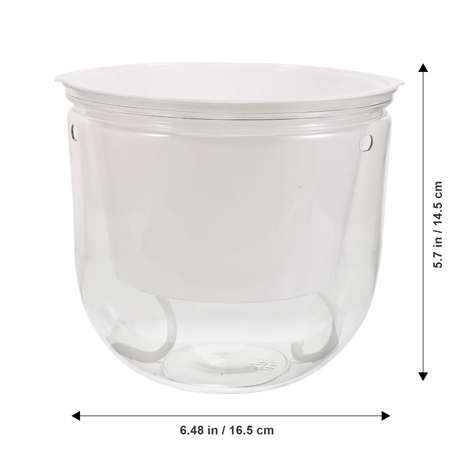 

Durable Resin Flower Pot Hanging Planter Indoor Outdoor Decorative Self Watering Balcony Garden Yard Plant Container