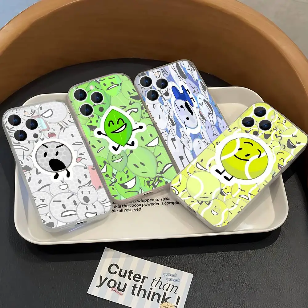 

Bfdi Battle For D-Dream Island Phone Case For iPhone 17,16,15,14,13,12,11 Pro,Max,Plus,X,XS,XR,SE4,E Mini Transparent Soft Cover