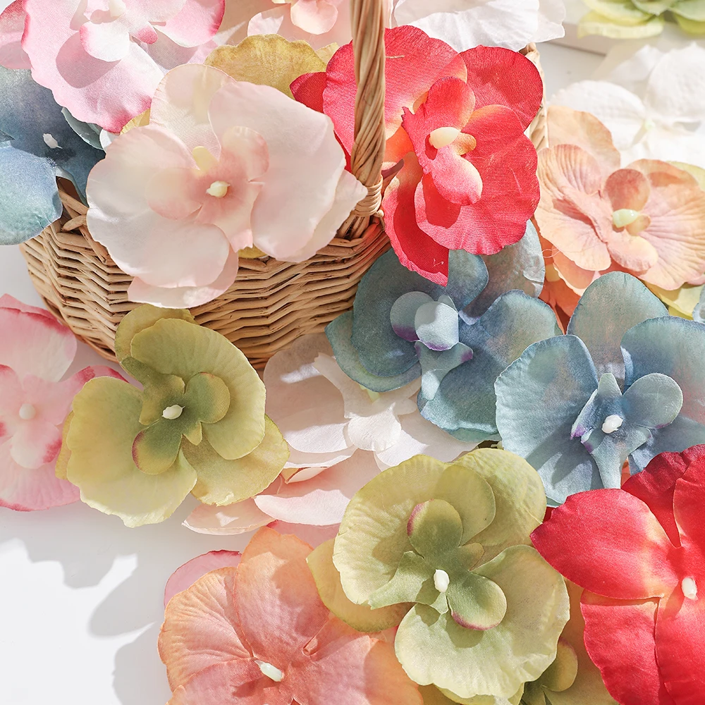 10 قطعة رؤوس الزهور الاصطناعية 8 سنتيمتر الزهور وهمية للمنزل غرفة ديكور حديقة الزفاف الديكور لوازم الحفلات جارلاند اكسسوارات