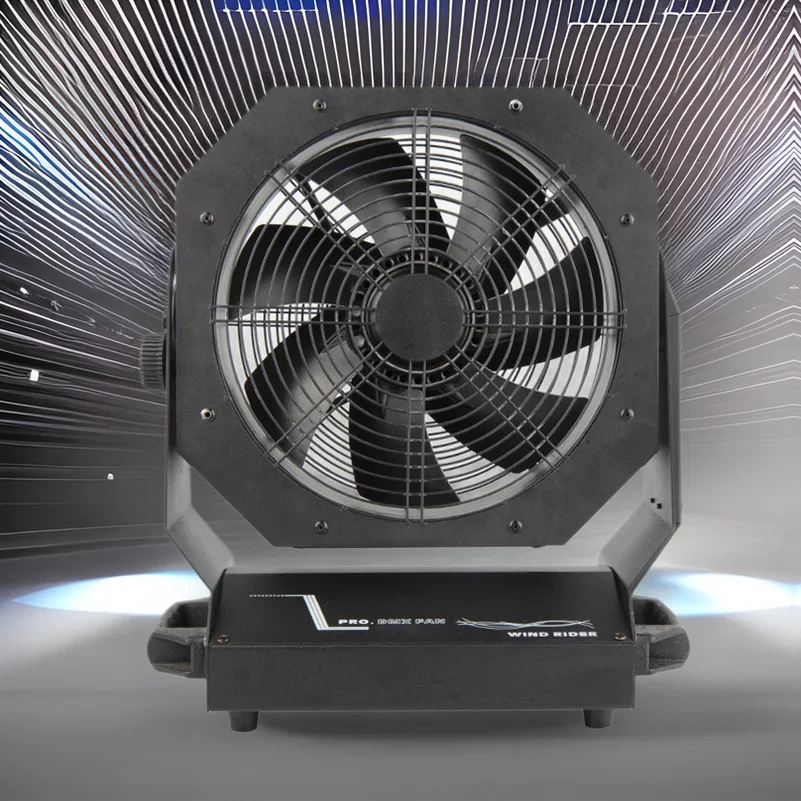 Stage DMX special effects fan, remote control fan, fog blowing machine, theater fashion show real cultural performance equipment