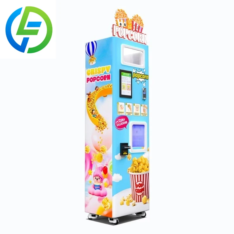 Customized Popular Pop Corn Machine Electric Popcorn Vending Machine Fully Automatic Cinema Machine