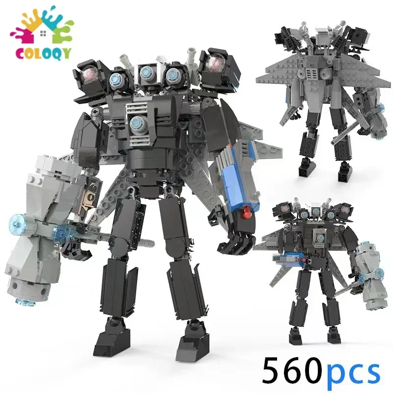 Children's building block toys movies games anime characters screens strange Thai speakers TV models decorations birthday gifts